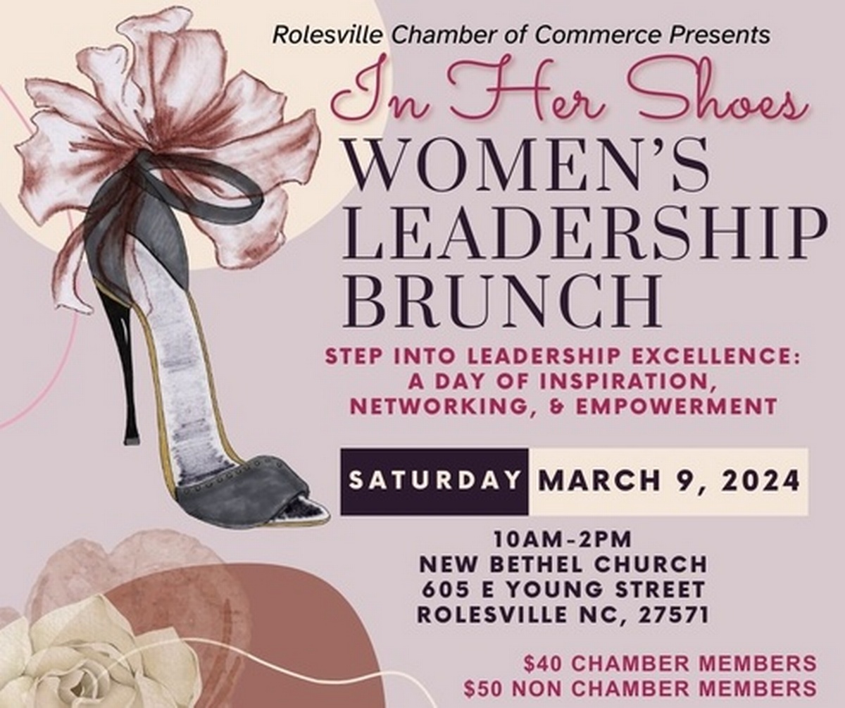 Women's Leadership Brunch 2024 Mar 9, 2024 Chamber Events Rolesville